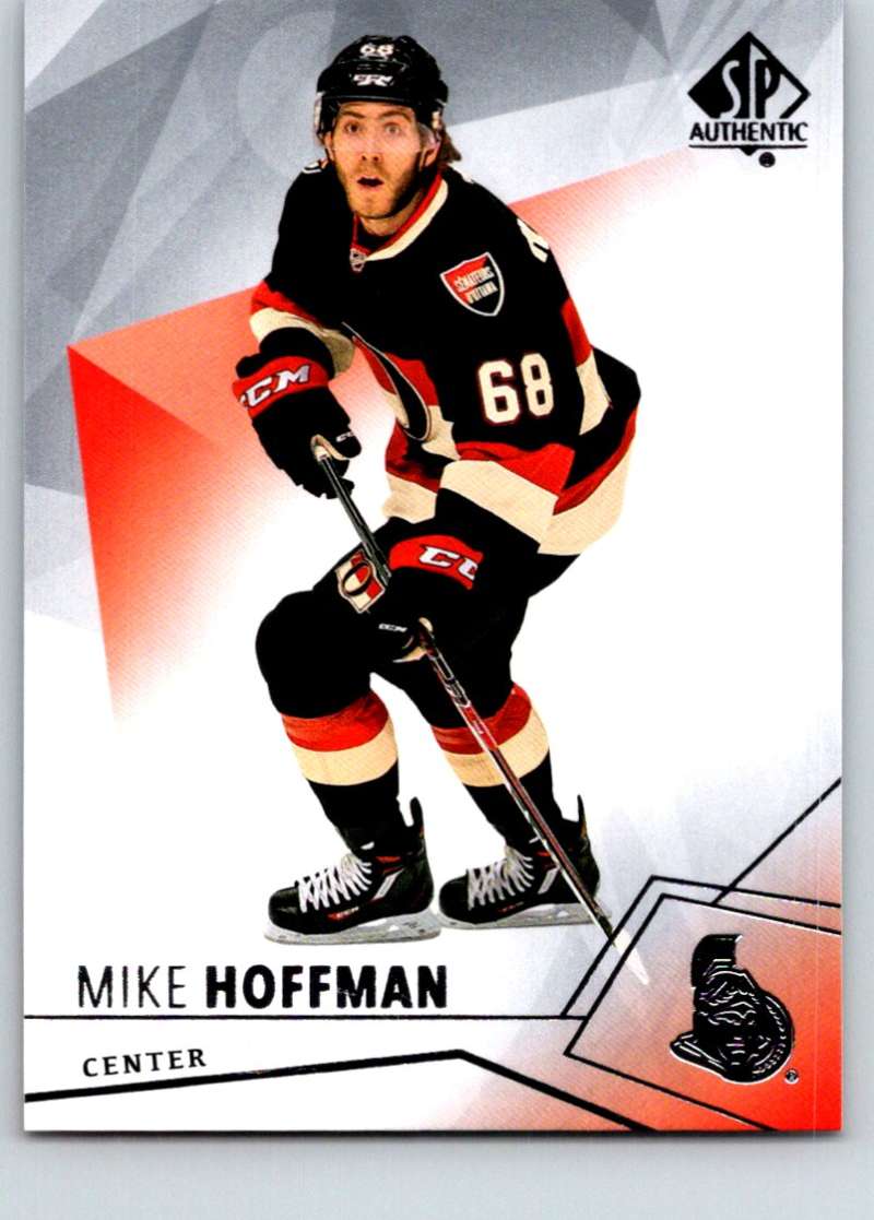 2015-16 Upper Deck SP Authentic #38 Mike Hoffman Senators Image 1