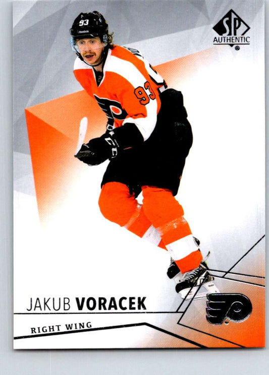 2015-16 Upper Deck SP Authentic #40 Jakub Voracek Flyers