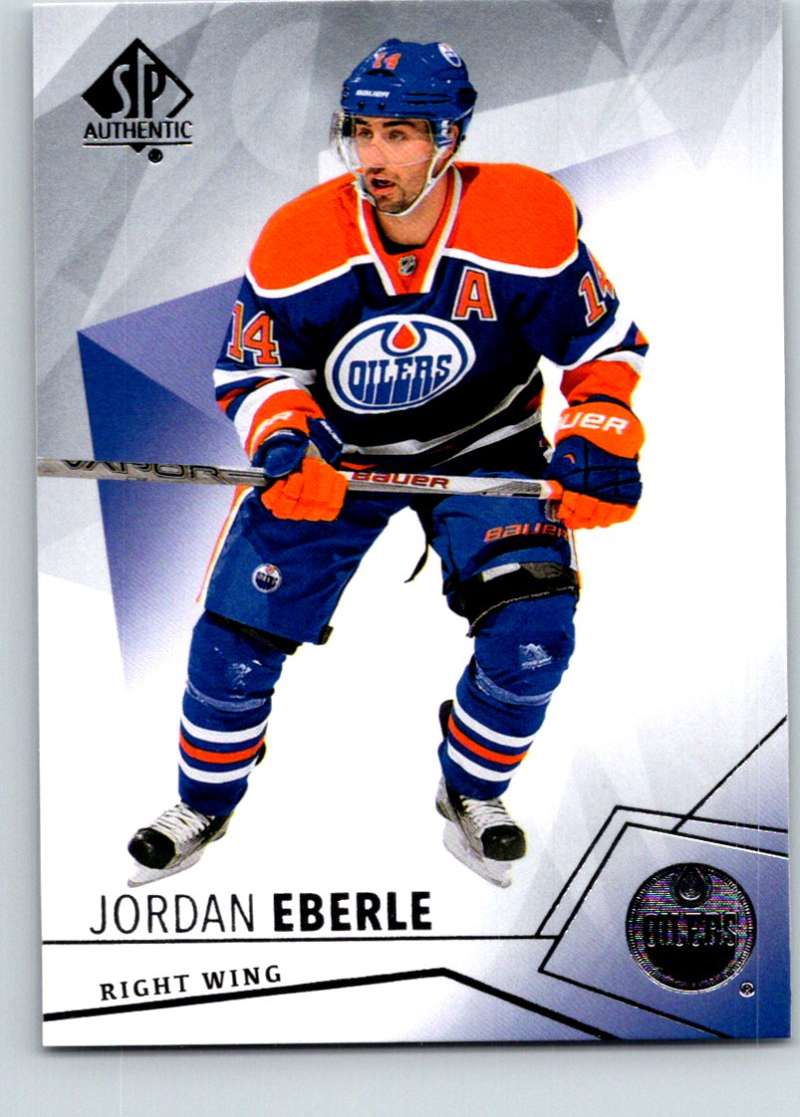 2015-16 Upper Deck SP Authentic #42 Jordan Eberle Oilers Image 1