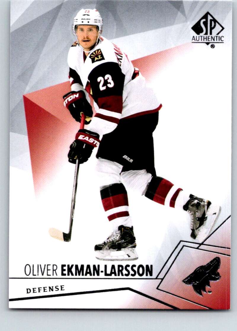 2015-16 Upper Deck SP Authentic #45 Oliver Ekman-Larsson Image 1