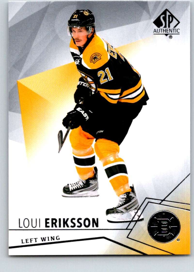 2015-16 Upper Deck SP Authentic #51 Loui Eriksson Bruins Image 1