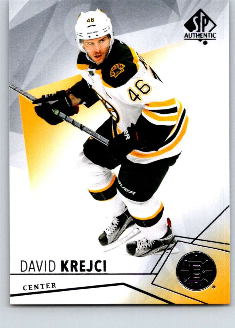 2015-16 Upper Deck SP Authentic #53 David Krejci Bruins Image 1
