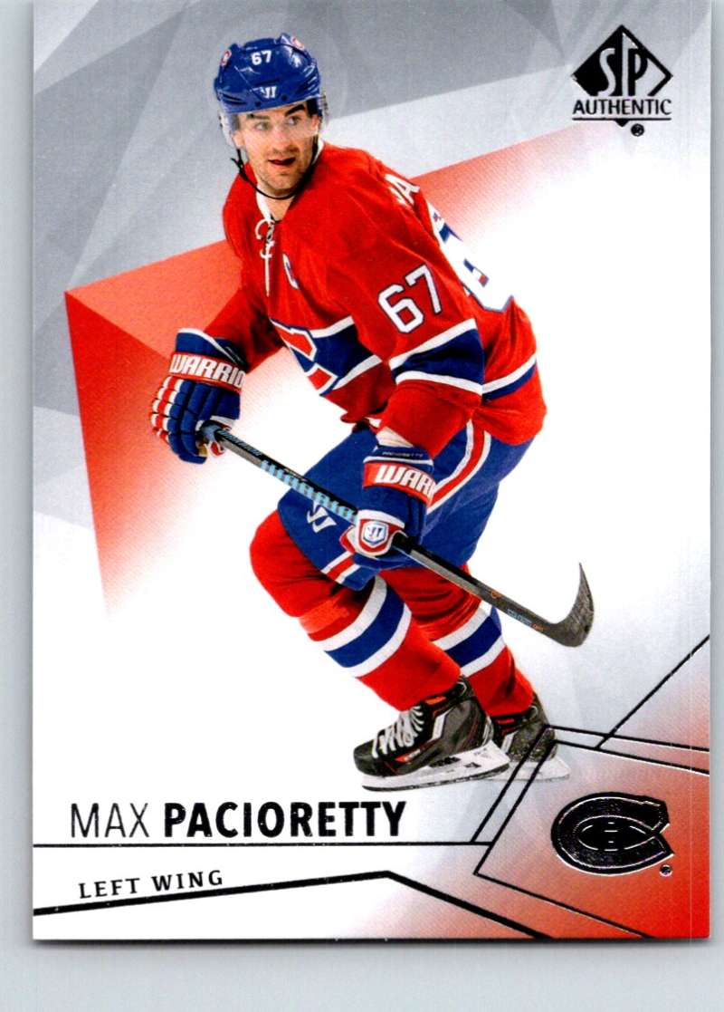 2015-16 Upper Deck SP Authentic #59 Max Pacioretty Canadiens Image 1