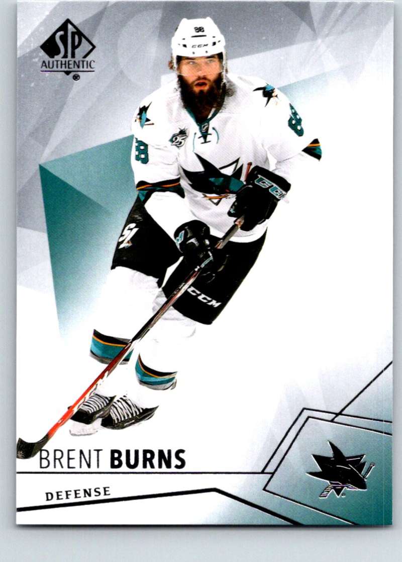 2015-16 Upper Deck SP Authentic #61 Brent Burns Sharks Image 1