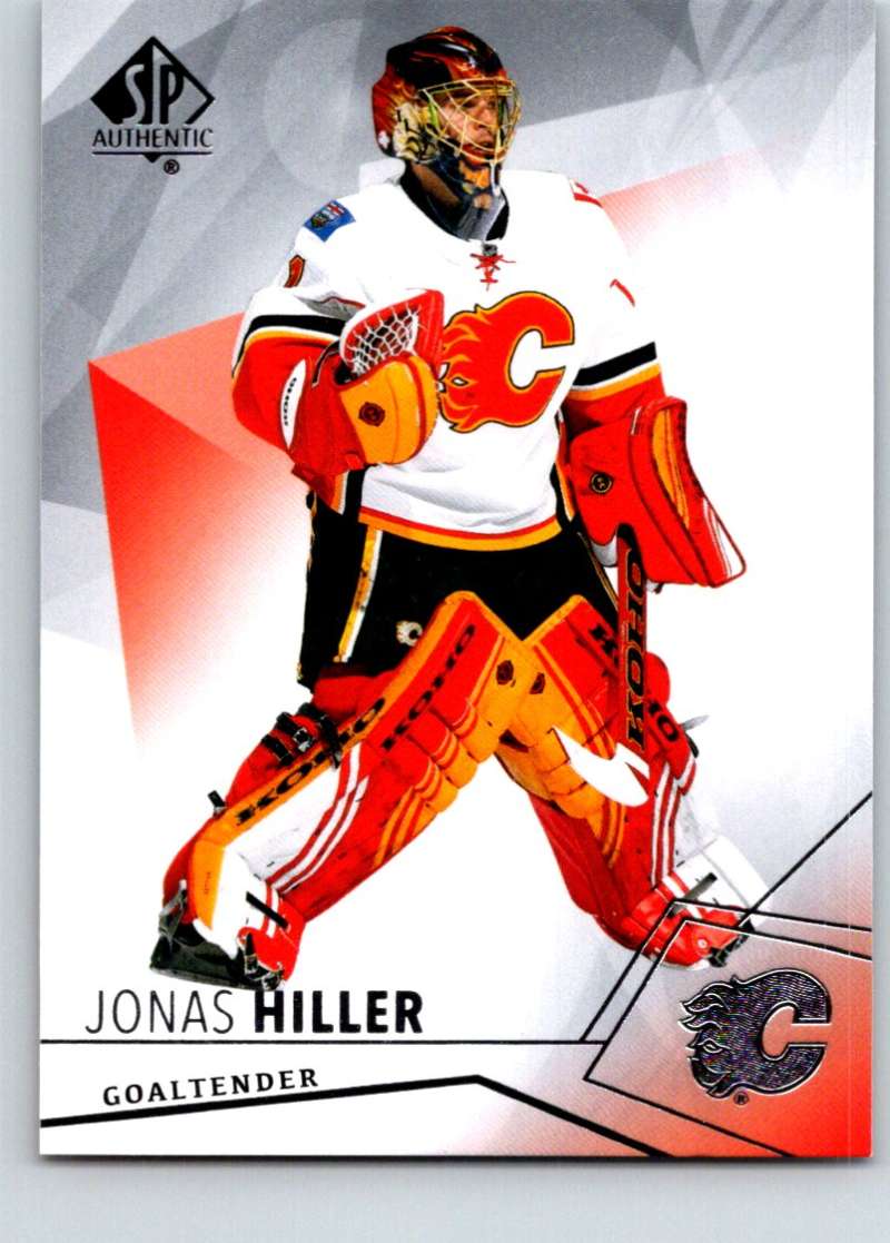 2015-16 Upper Deck SP Authentic #74 Jonas Hiller Flames Image 1