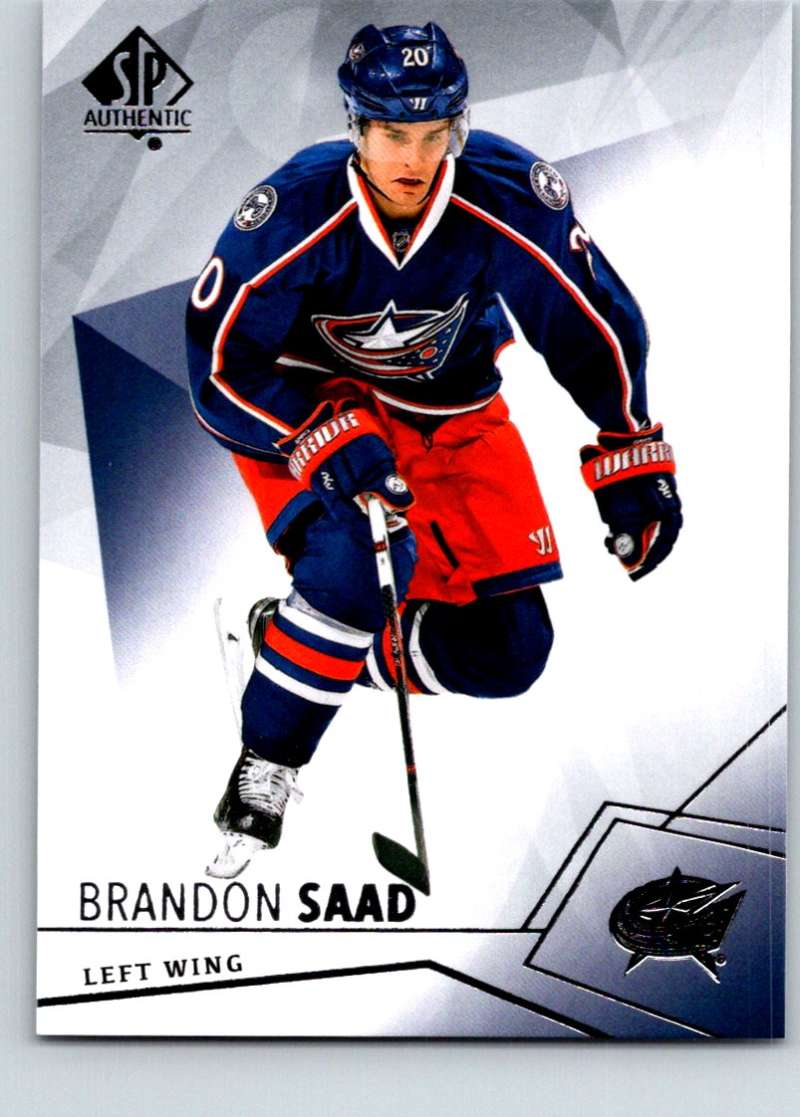 2015-16 Upper Deck SP Authentic #79 Brandon Saad Blue Jackets Image 1