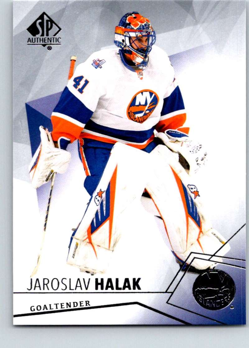 2015-16 Upper Deck SP Authentic #81 Jaroslav Halak NY Islanders Image 1