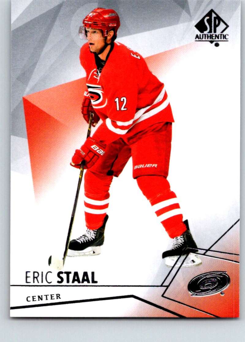 2015-16 Upper Deck SP Authentic #83 Eric Staal Hurricanes Image 1