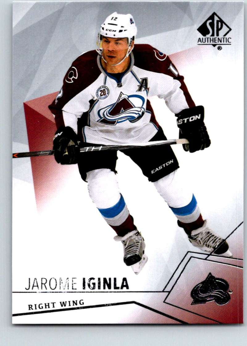 2015-16 Upper Deck SP Authentic #86 Jarome Iginla Avalanche