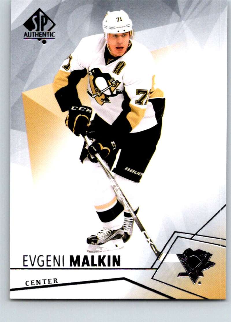 2015-16 Upper Deck SP Authentic #93 Evgeni Malkin Penguins Image 1