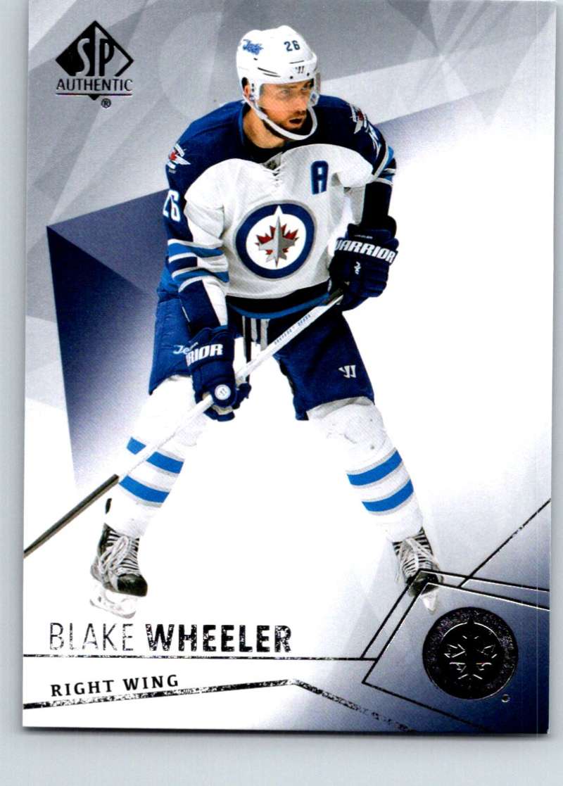 2015-16 Upper Deck SP Authentic #94 Blake Wheeler Winn Jets Image 1