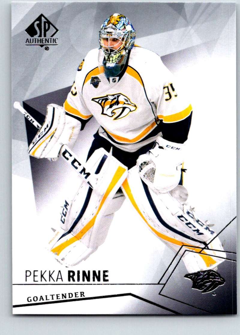 2015-16 Upper Deck SP Authentic #99 Pekka Rinne Predators Image 1
