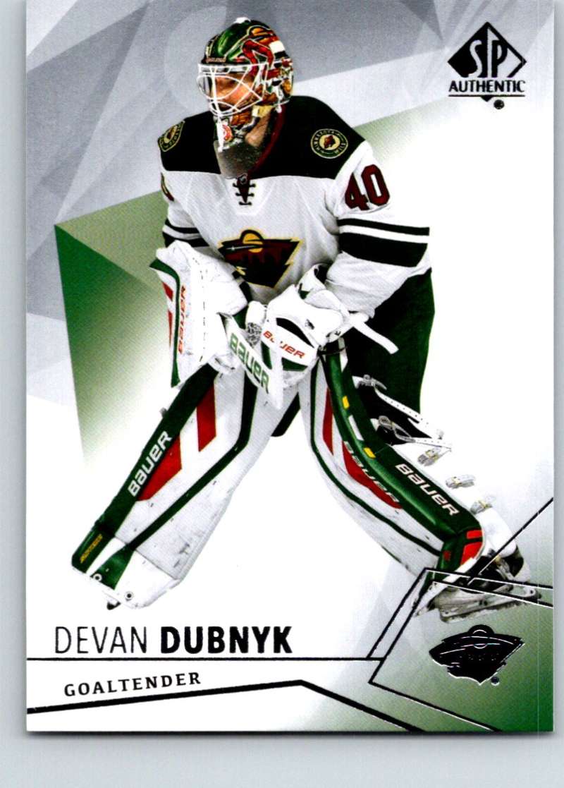 2015-16 Upper Deck SP Authentic #100 Devan Dubnyk Wild Image 1
