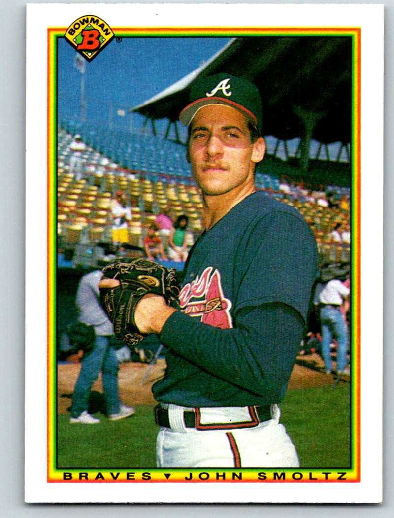 1990 Bowman #10 John Smoltz Mint  Image 1