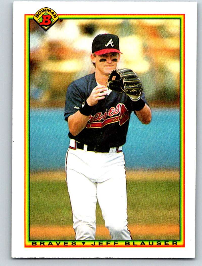 1990 Bowman #15 Jeff Blauser Mint  Image 1