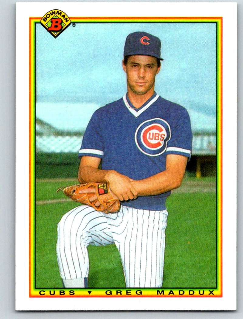 1990 Bowman #27 Greg Maddux Mint  Image 1