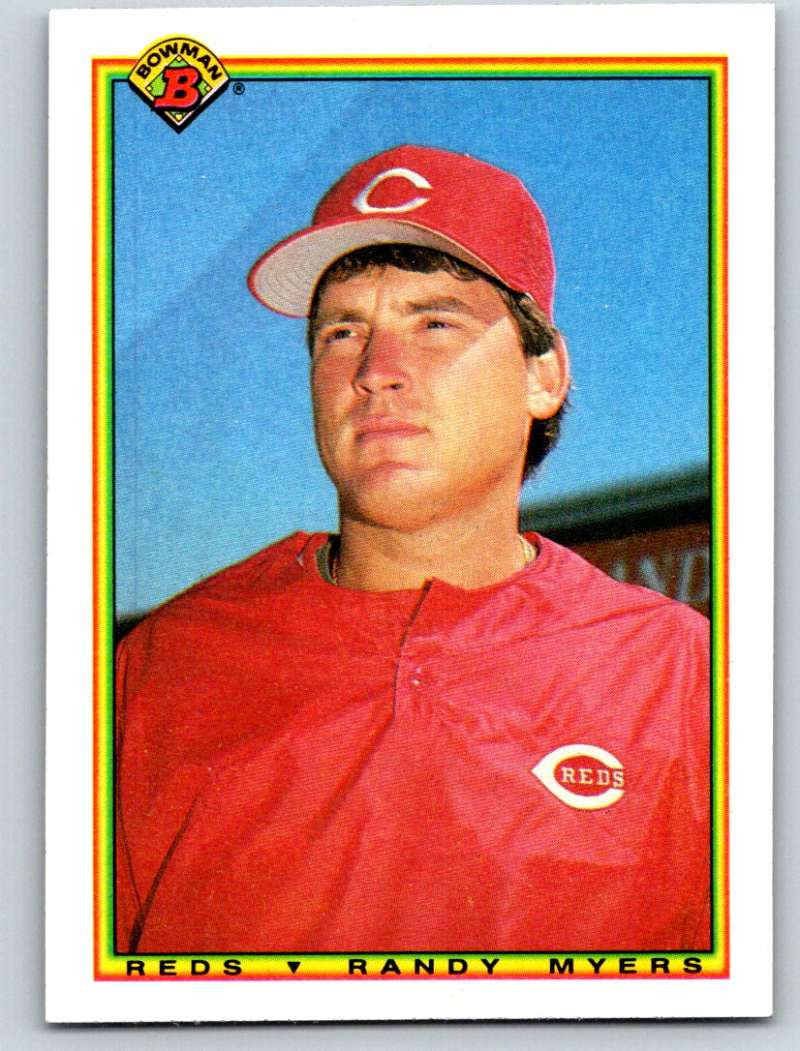 1990 Bowman #47 Randy Myers UER Mint  Image 1