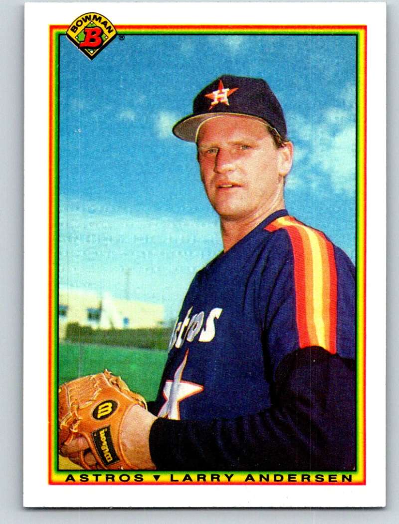 1990 Bowman #67 Larry Andersen Mint  Image 1