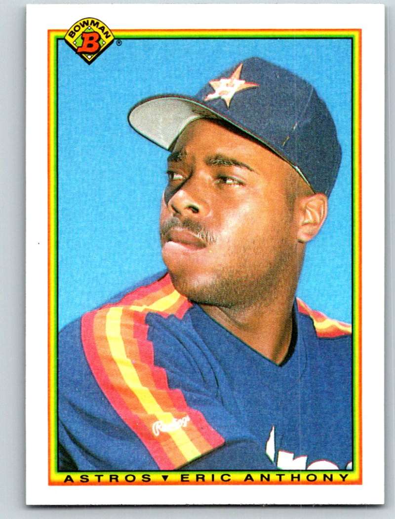 1990 Bowman #81 Eric Anthony Mint RC Rookie Image 1