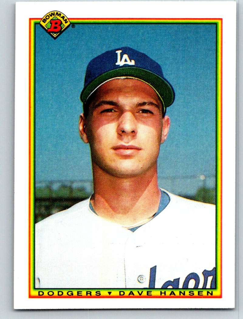 1990 Bowman #93 Dave Hansen Mint RC Rookie Image 1