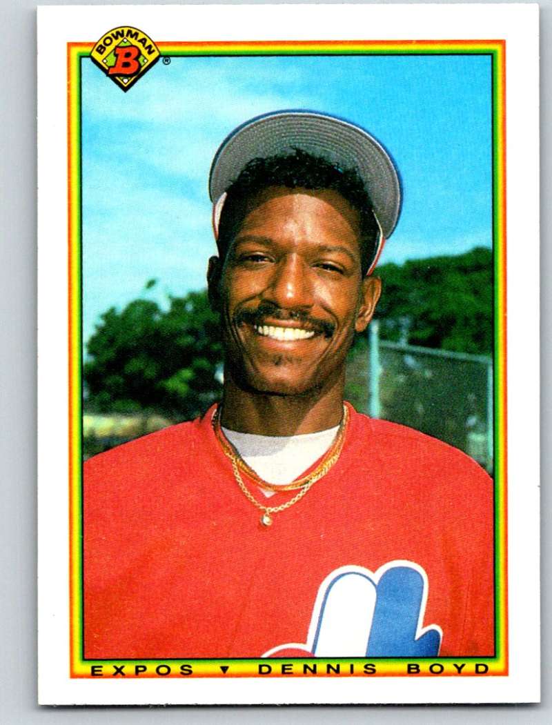 1990 Bowman #102 Oil Can Boyd Mint  Image 1