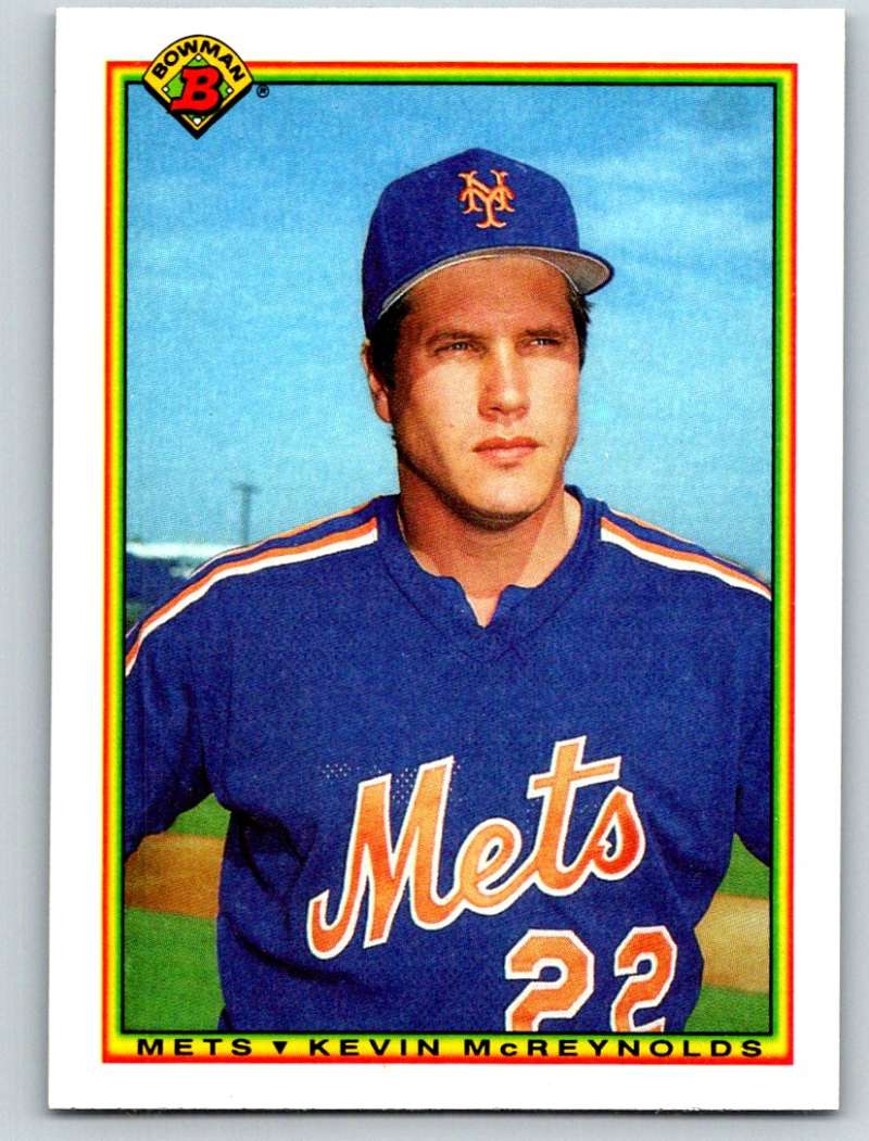 1990 Bowman #138 Kevin McReynolds Mint  Image 1