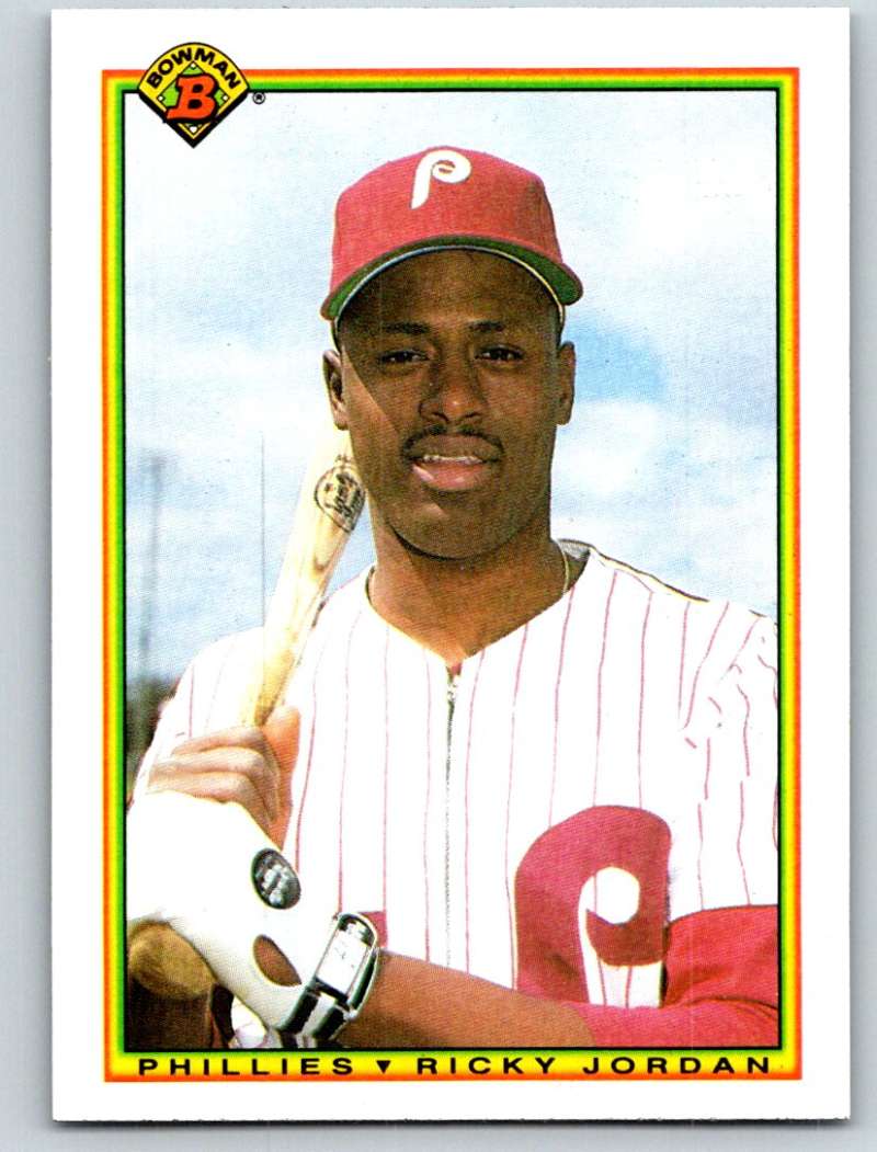 1990 Bowman #156 Ricky Jordan Mint  Image 1