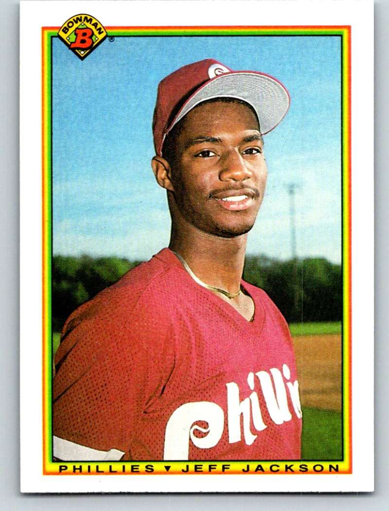 1990 Bowman #157 Jeff Jackson Mint RC Rookie Image 1