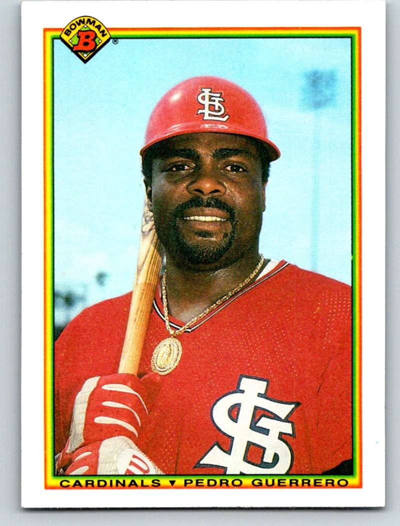 1990 Bowman #201 Pedro Guerrero Mint  Image 1
