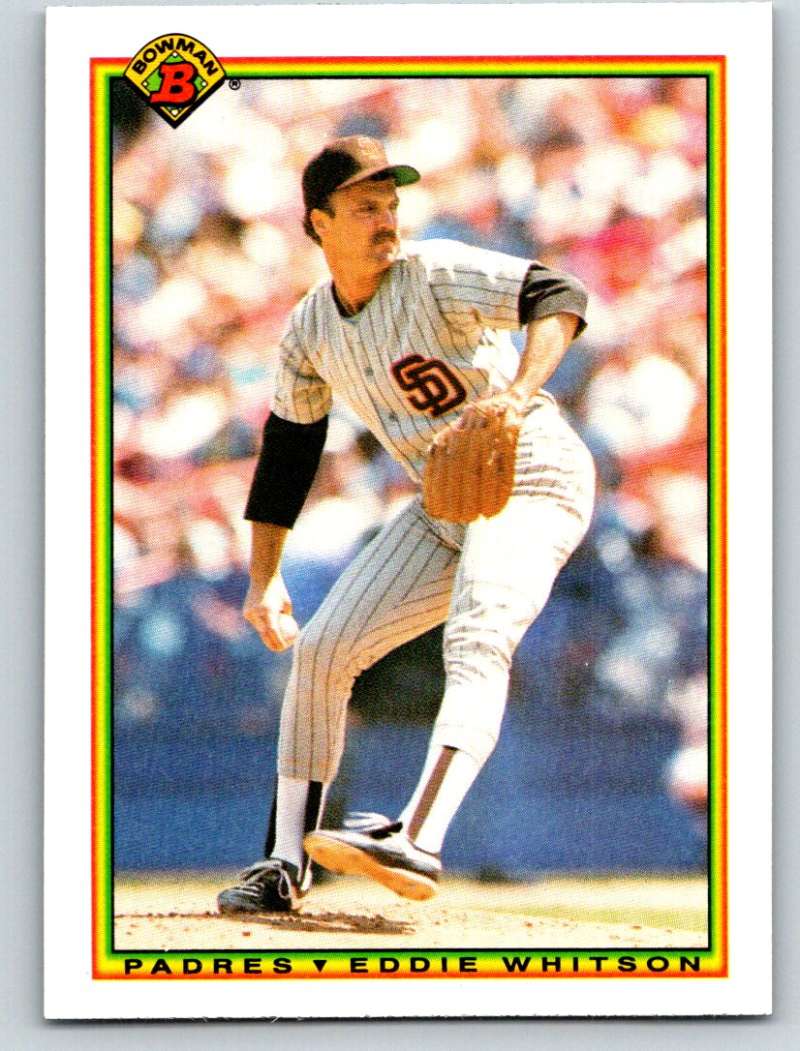 1990 Bowman #204 Ed Whitson Mint  Image 1