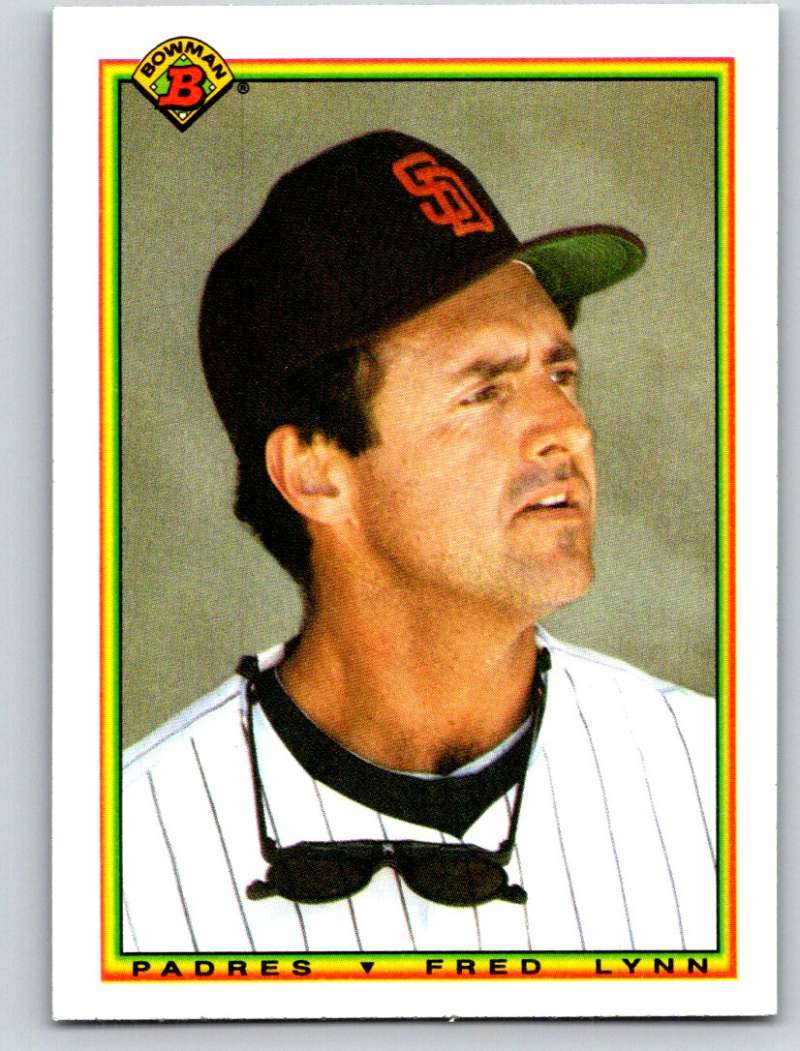 1990 Bowman #216 Fred Lynn Mint  Image 1