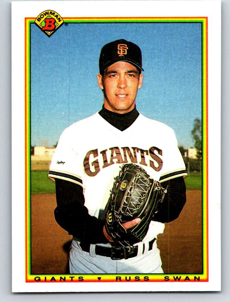 1990 Bowman #224 Russ Swan Mint RC Rookie Image 1