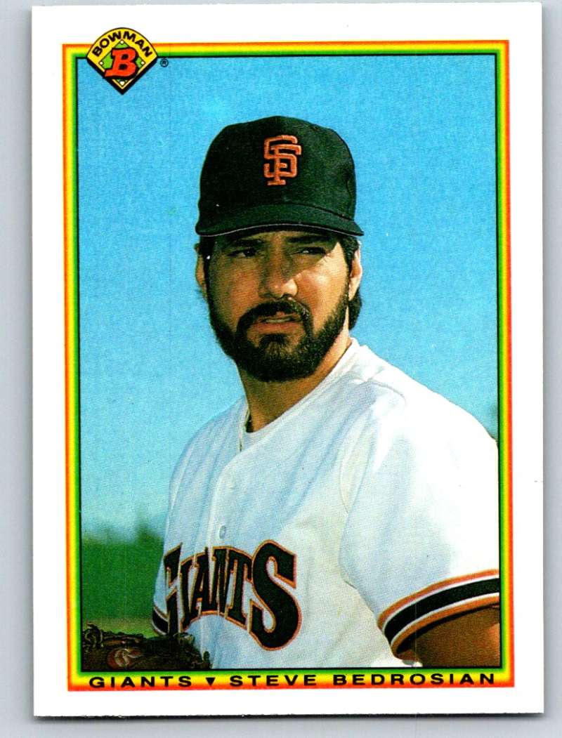 1990 Bowman #226 Steve Bedrosian Mint  Image 1