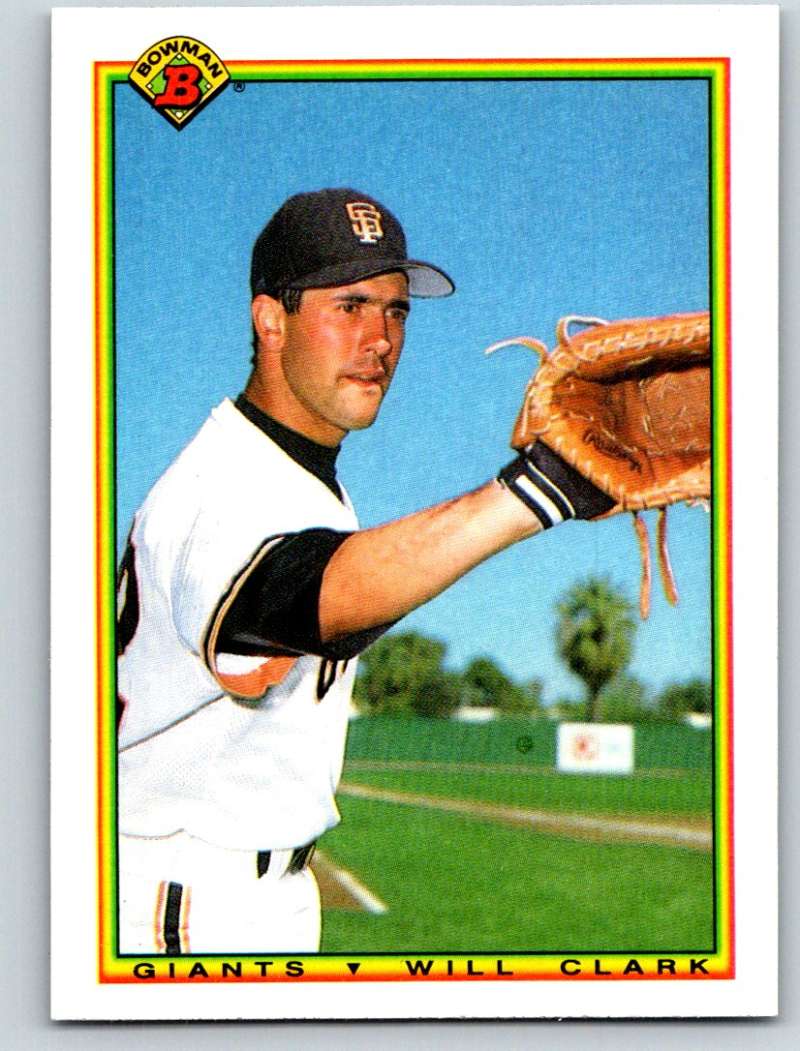 1990 Bowman #231 Will Clark Mint  Image 1