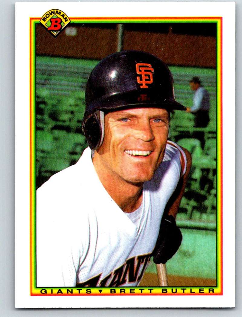 1990 Bowman #237 Brett Butler Mint  Image 1