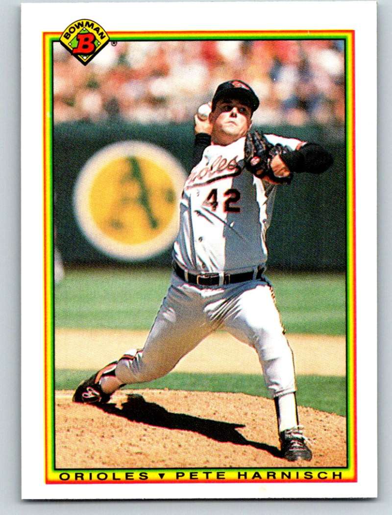 1990 Bowman #247 Pete Harnisch Mint  Image 1