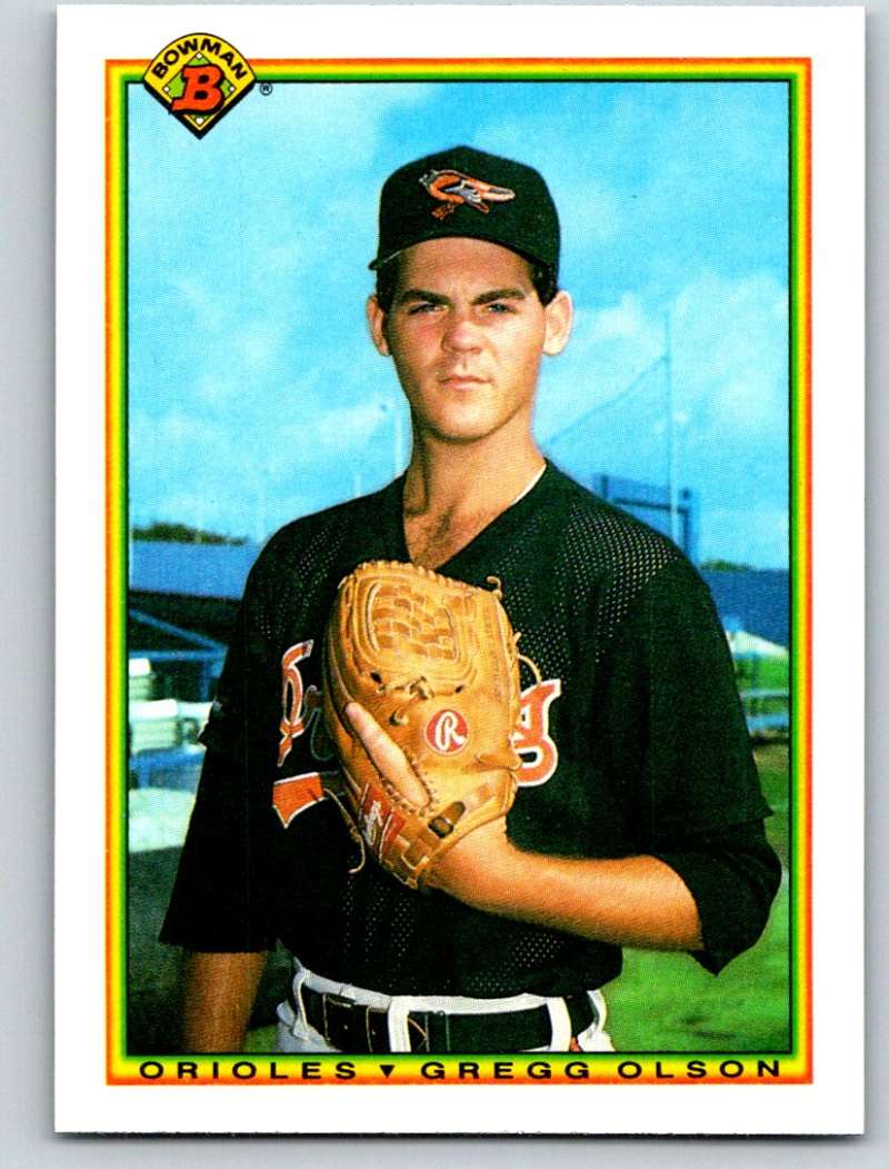 1990 Bowman #249 Gregg Olson Mint  Image 1