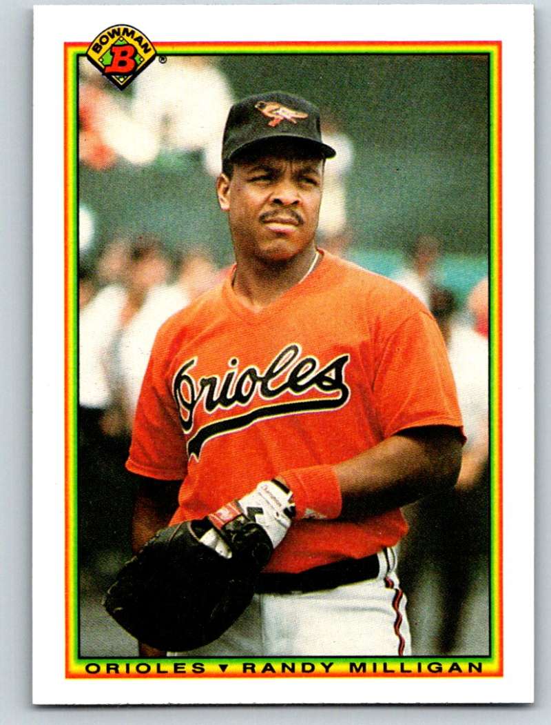 1990 Bowman #257 Randy Milligan Mint  Image 1