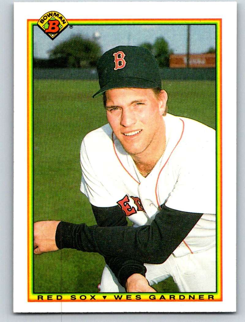 1990 Bowman #266 Wes Gardner Mint  Image 1