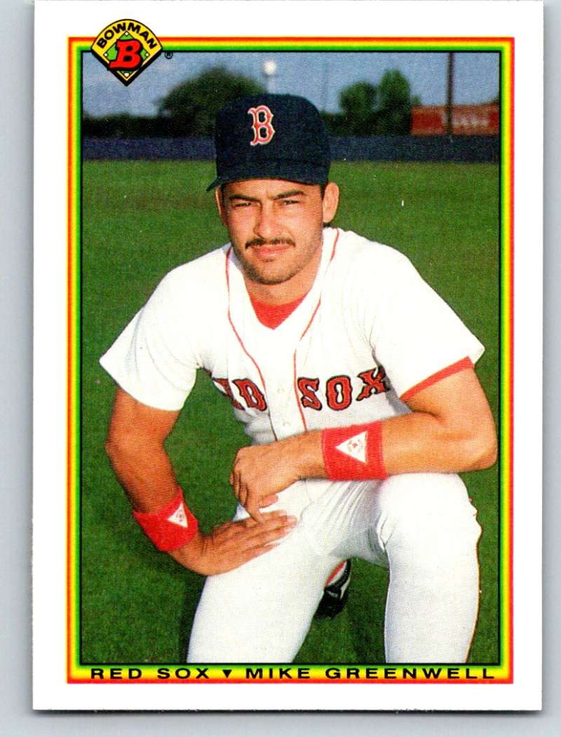 1990 Bowman #274 Mike Greenwell Mint  Image 1