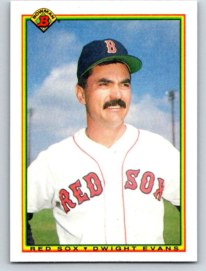 1990 Bowman #279 Dwight Evans UER Mint  Image 1