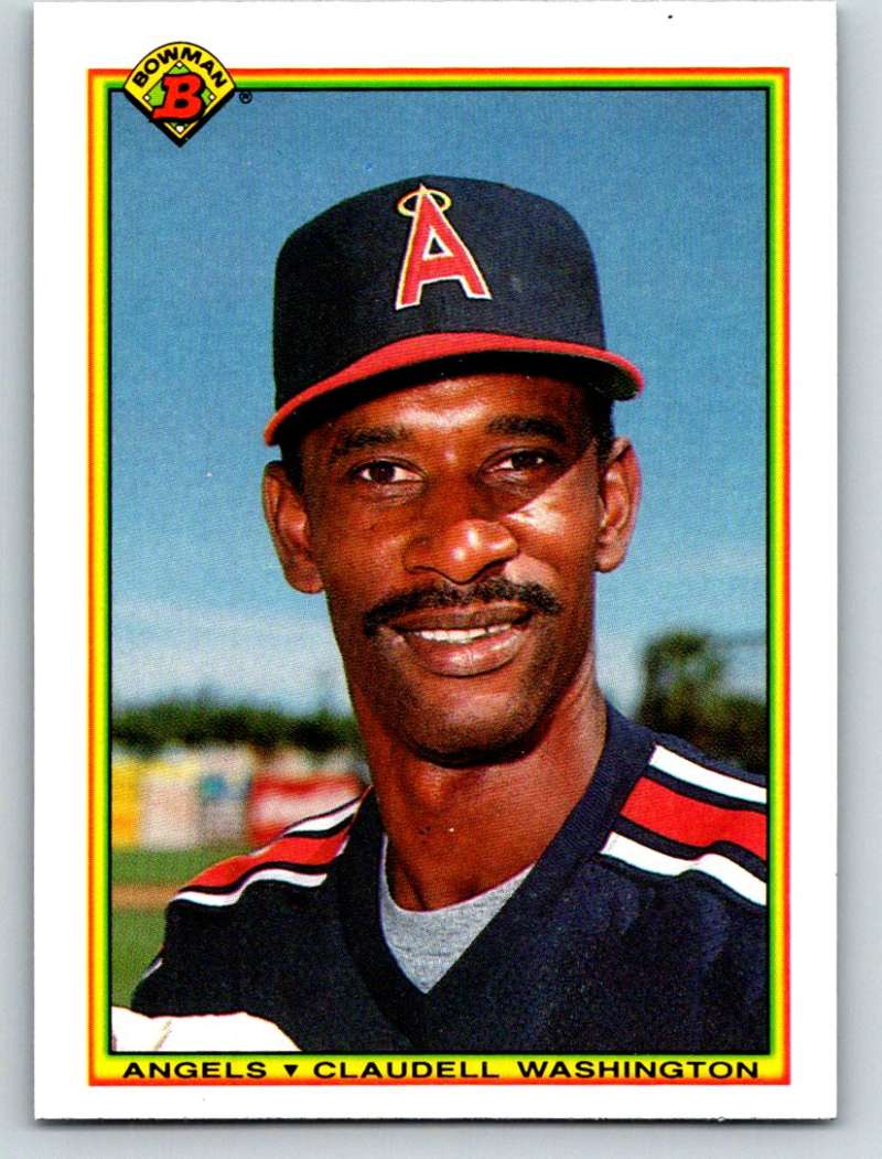 1990 Bowman #297 Claudell Washington Mint  Image 1