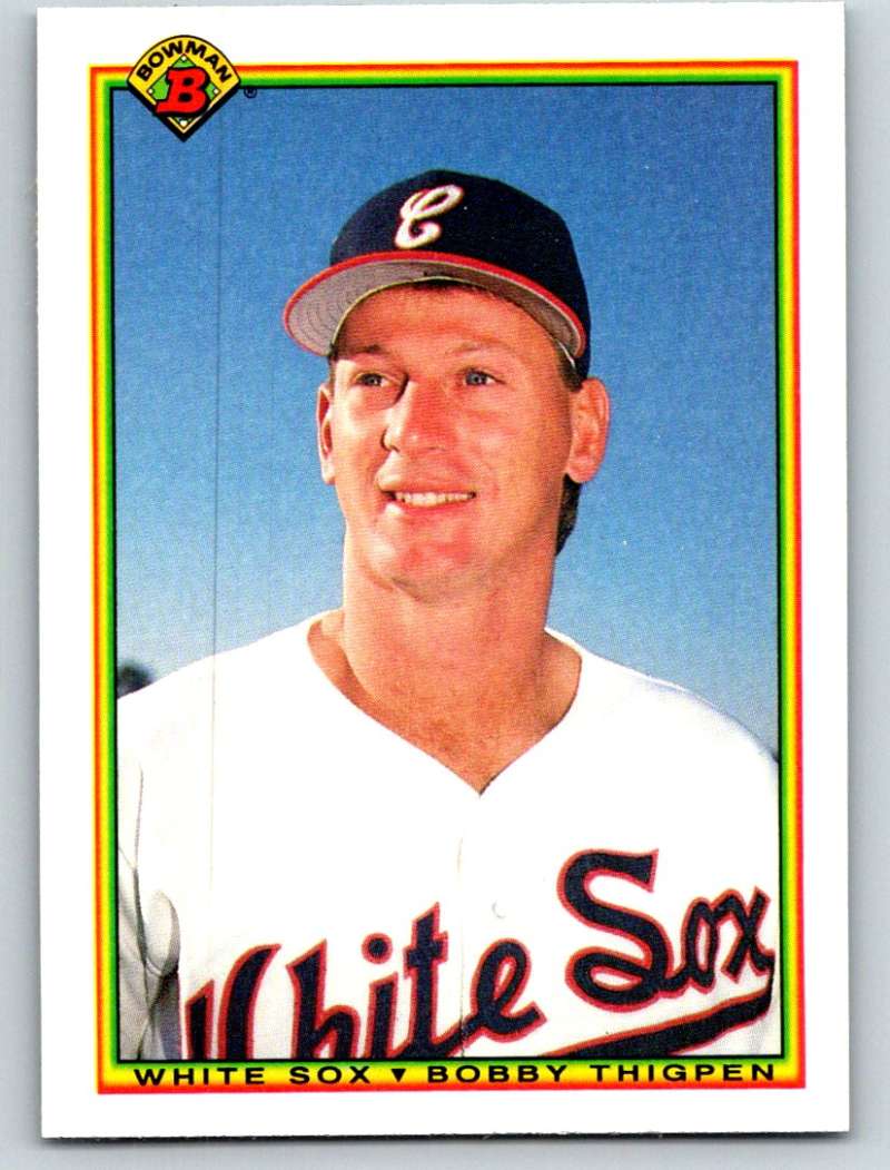 1990 Bowman #306 Bobby Thigpen Mint  Image 1