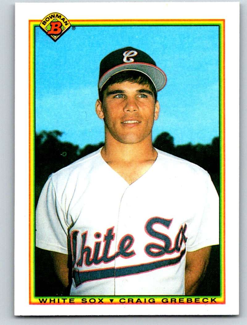 1990 Bowman #318 Craig Grebeck Mint RC Rookie Image 1
