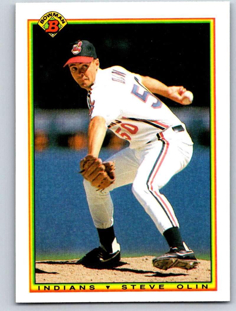 1990 Bowman #326 Steve Olin Mint RC Rookie Image 1