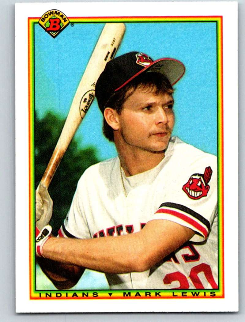 1990 Bowman #338 Mark Lewis Mint  Image 1