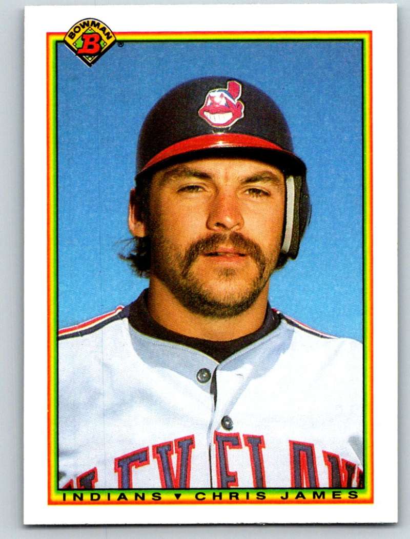 1990 Bowman #340 Chris James Mint  Image 1