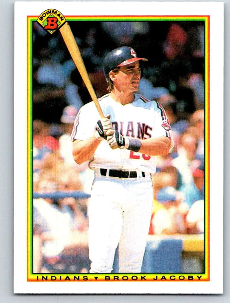 1990 Bowman #341 Brook Jacoby Mint  Image 1