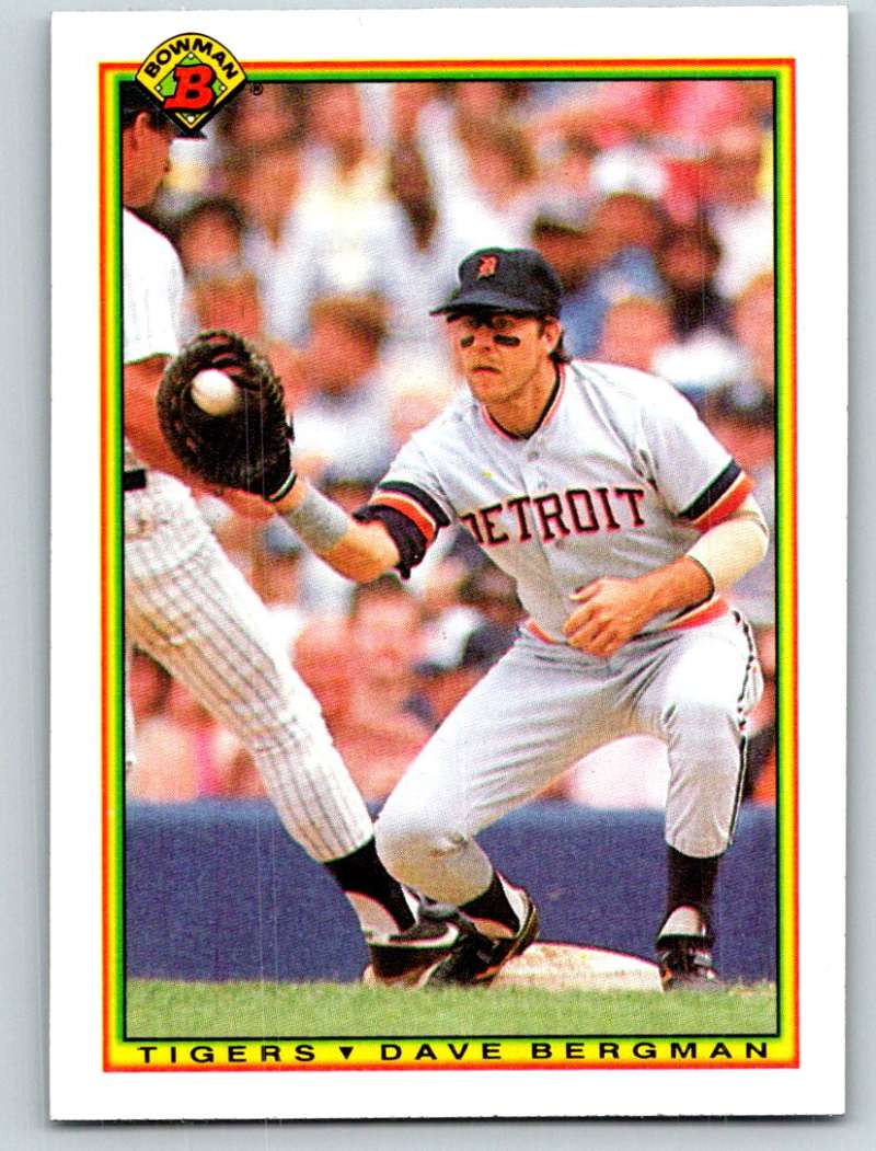 1990 Bowman #355 Dave Bergman Mint  Image 1