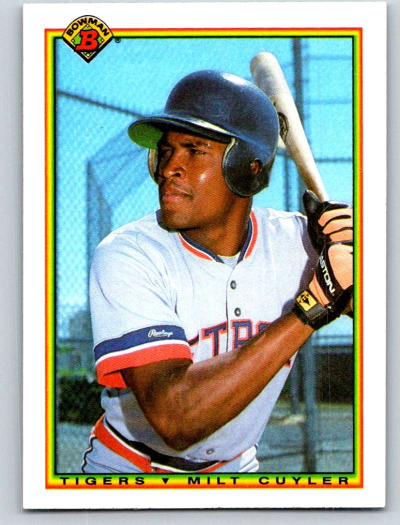 1990 Bowman #358 Milt Cuyler Mint RC Rookie Image 1